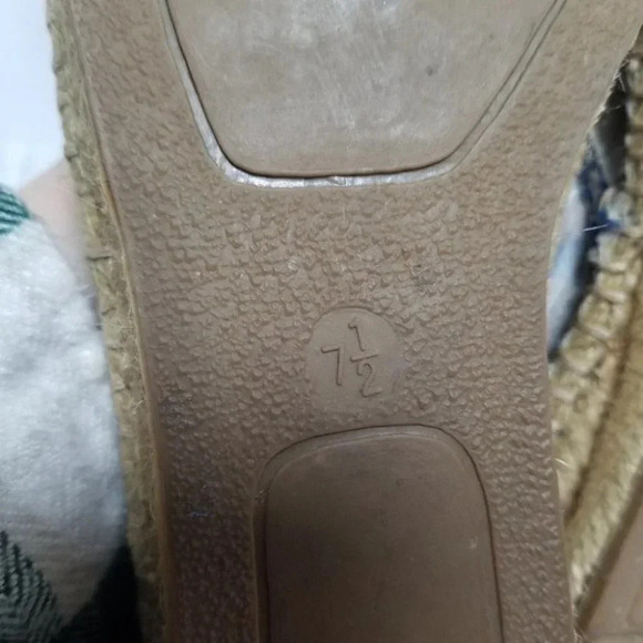 Kenzie Striped Espadrilles Bow 7.5 - Picture 11 of 16